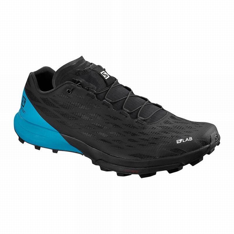 Salomon Singapore Mens Trail Running Shoes - S/LAB XA AMPHIB 2 Black | 73640-YOEP